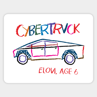 Cybertruck Style Sticker